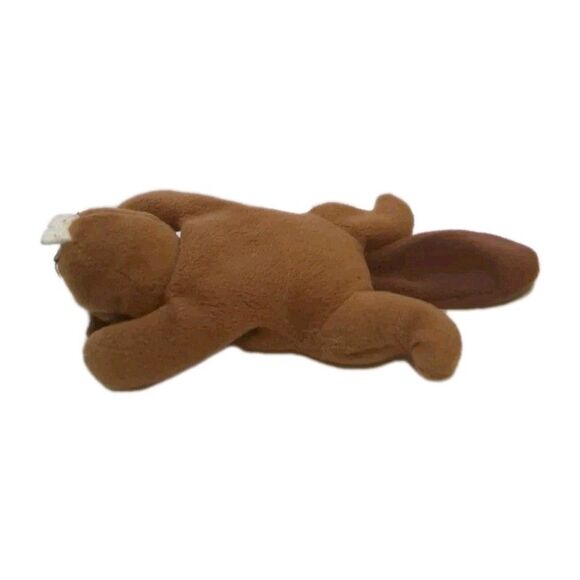 TY Beanie Baby Collection Bucky The Beaver Plush Style 4016 - Picture 5 of 8